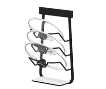 Load image into Gallery viewer, Black Stainless Steel Wall Mounted Kitchen Storage Rack Dish Drainer Plate Drying Pot Cover Cutlery Holder Oragnizer Accessories
