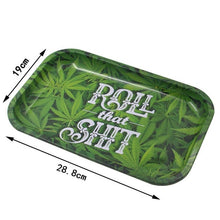 Load image into Gallery viewer, Metal rolling letter printing tray HD pattern printing tobacco cigarette Printed Tobacco Cigarette Holder Smoking Accessories
