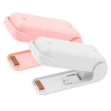 Load image into Gallery viewer, Portable Bag Clips Handheld Mini Electric Heat Sealing Machine Impulse Sealer Household Plastic Bag Sealer Home Supplies
